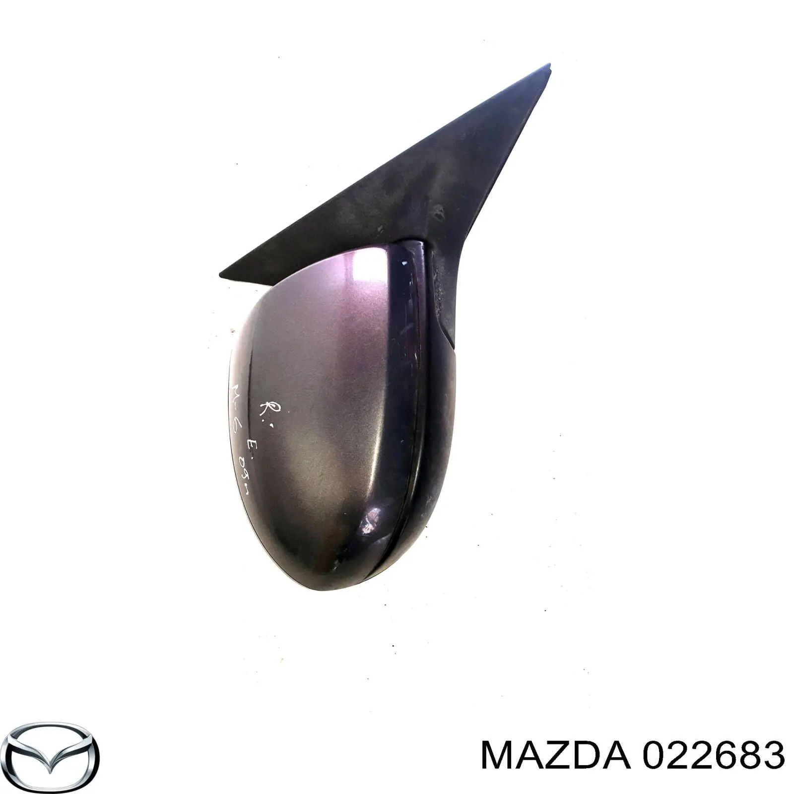 Lusterko wsteczne lewe Mazda 022683