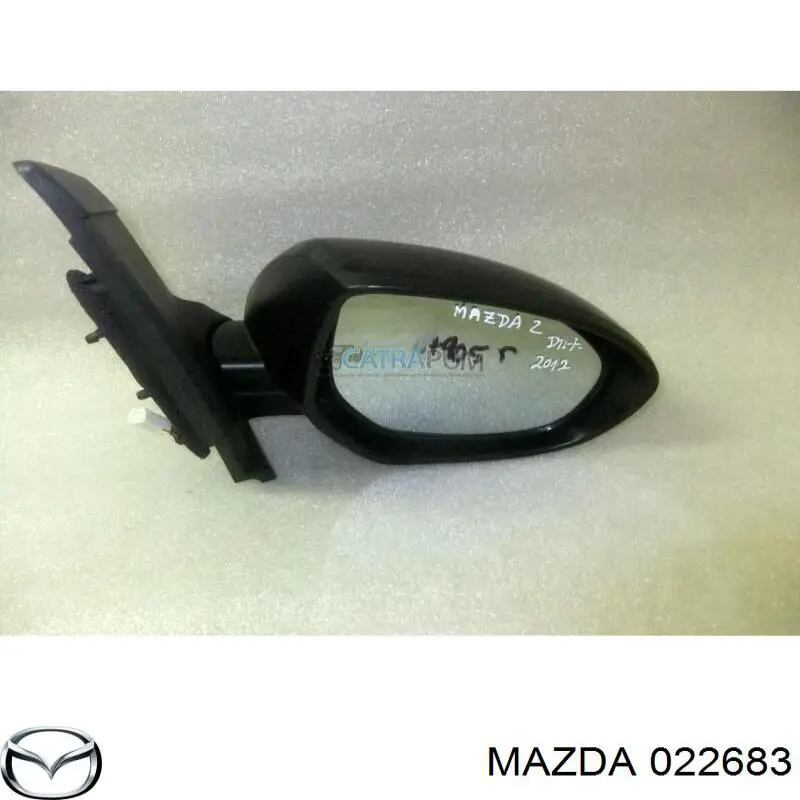 Lusterko wsteczne lewe Mazda 022683 cena, od 74,91 USD