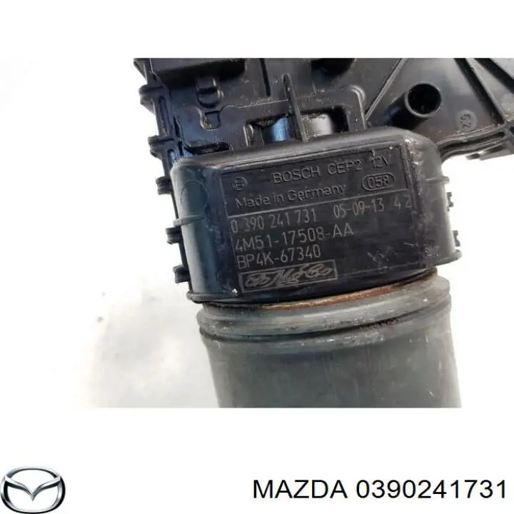 Silniczek wycieraczki szyby przedniej 0390241731 Mazda