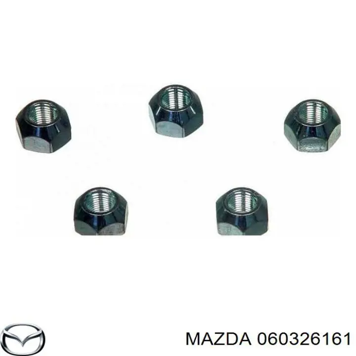 Do koszyka 060326161 Mazda Nakrętka koła