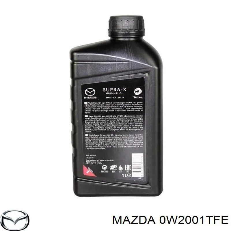 0W2001TFE Mazda Olej do silnika
