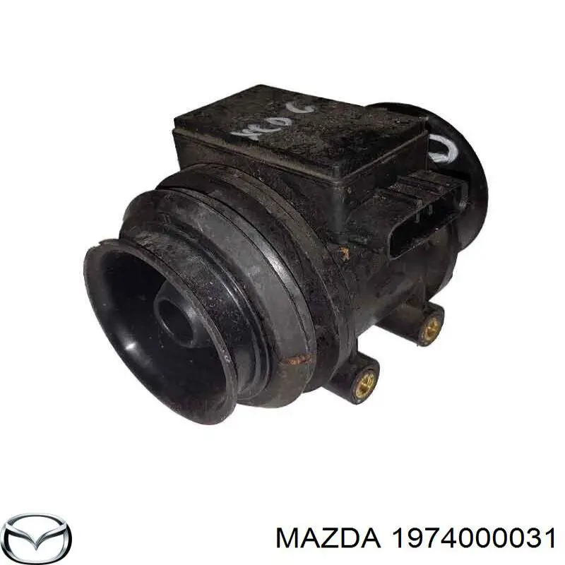 Do koszyka Czujnik przepływu powietrza, przepływomierz powietrza M.A.F. Mazda 323 F V BA
