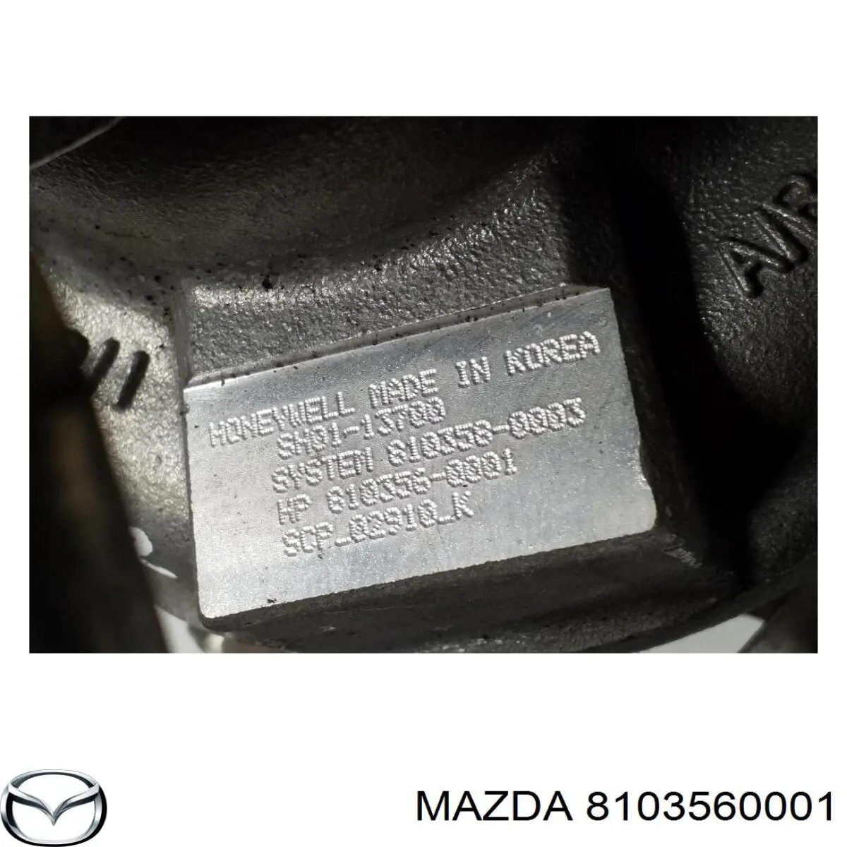 Turbina Mazda SH0113700C cena, od 759,67 USD
