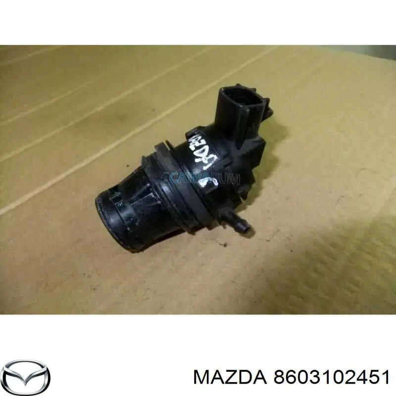 Pompka spryskiwacza szyby przedniej Mazda 8603102451