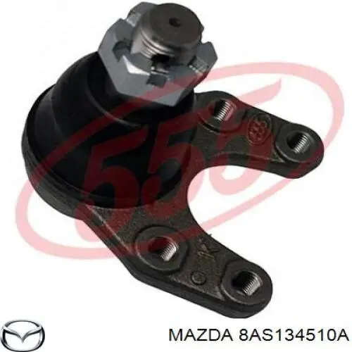 Do koszyka 8AS134510A Mazda Sworzeń wahacza dolny