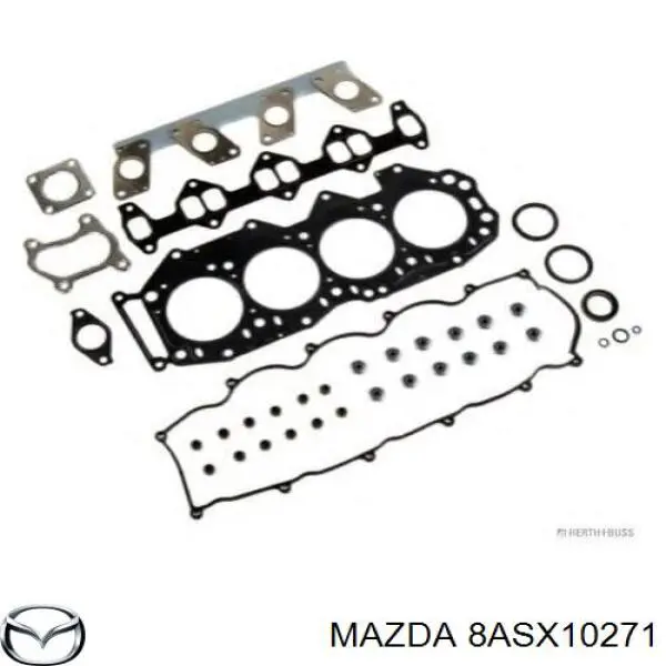 Zestaw uszczelek silnika pełny Mazda 8ASX10271 cena, od 80,27 USD