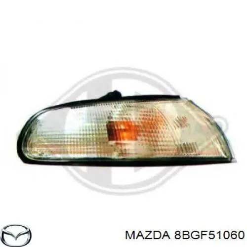 8BGF51060 Mazda Kierunkowskaz prawy