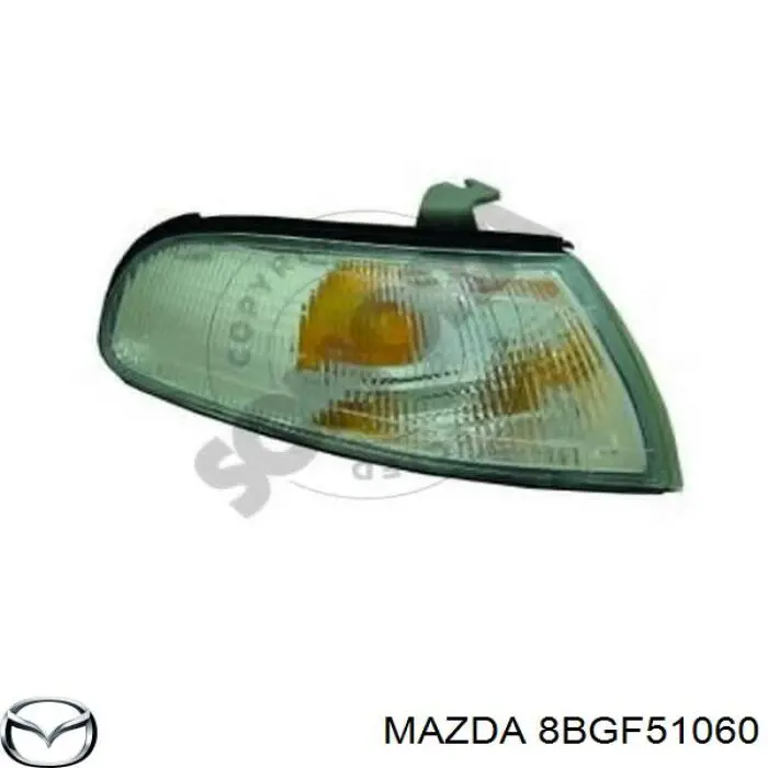 Kierunkowskaz prawy Mazda 8BGF51060 cena, od 27,00 USD