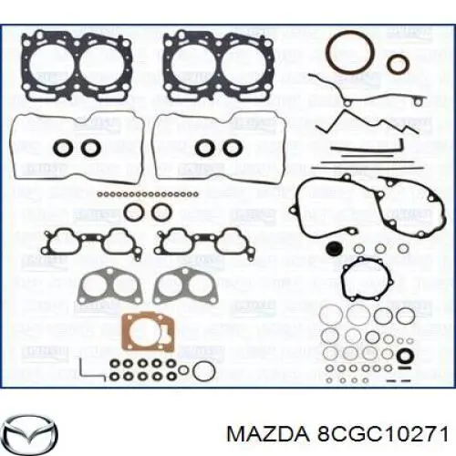 Do koszyka Zestaw uszczelek silnika pełny Mazda Premacy  CP