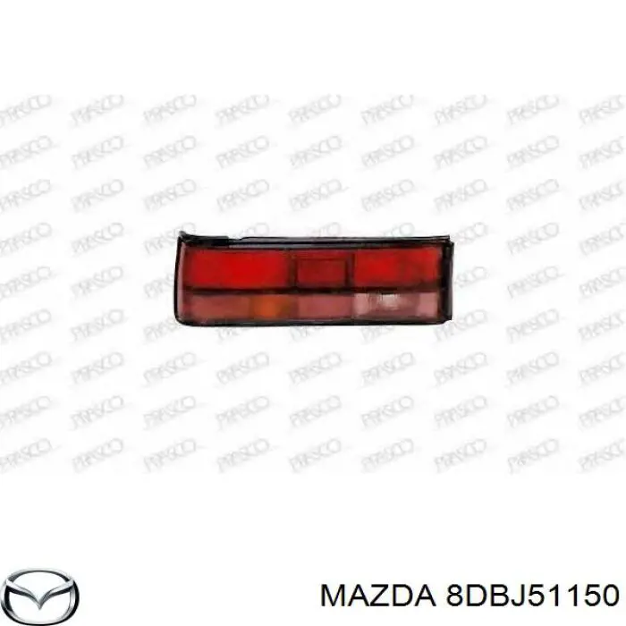 Lampa zespolona tylna prawa do Mazda 323 III BF