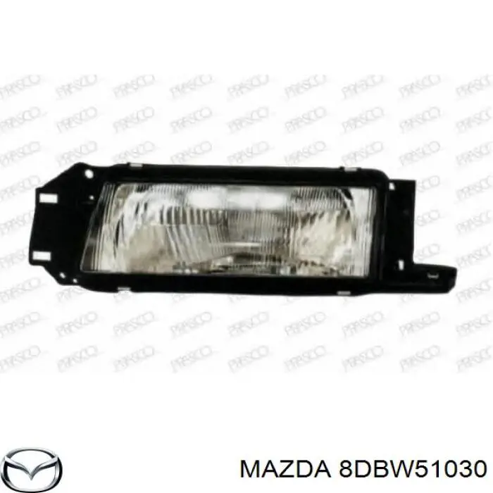8DBW51030 Mazda Reflektor prawy