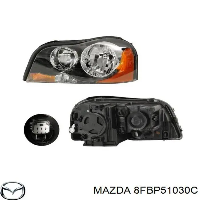 Reflektor prawy Mazda 323 F V hatchback (BA) (1994 - 1998) cena, od 107,69 USD