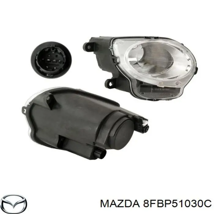 Do koszyka Reflektor prawy Mazda 323 F V BA