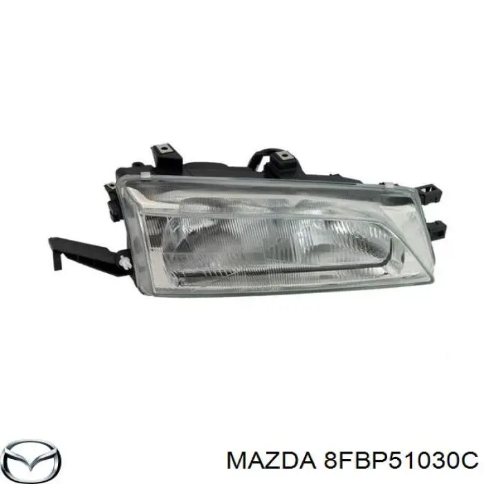 Do koszyka Reflektor prawy Mazda 323 F V BA