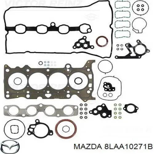 8LAA10271C Mazda Zestaw uszczelek silnika pełny