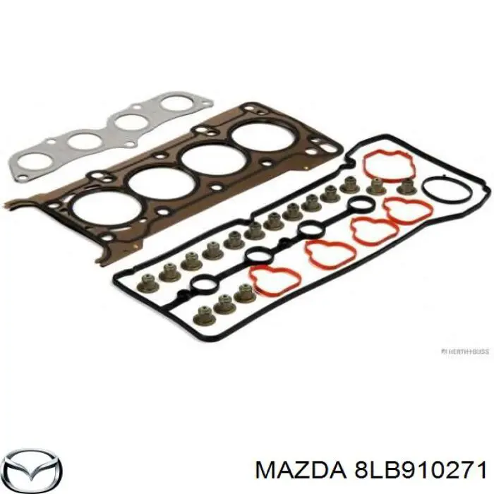 8LB910271 Mazda Zestaw uszczelek silnika pełny