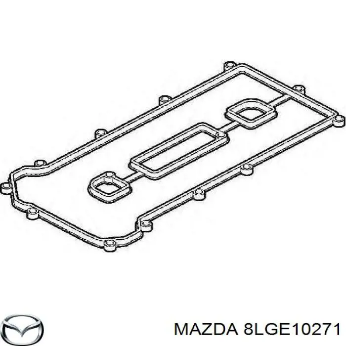 Zestaw uszczelek silnika pełny Mazda 8LGE10271 cena, od 434,77 USD