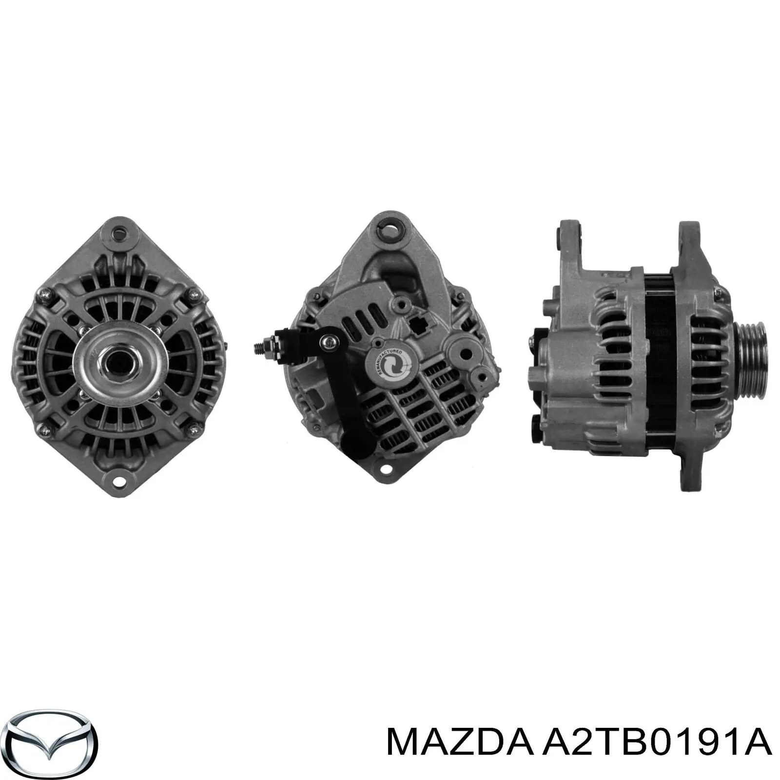 Do koszyka A2TB0191A Mazda Alternator