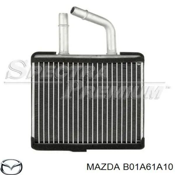 Chłodnica nagrzewnicy (ogrzewacza) Mazda 323 F V hatchback (BA) (1994 - 1998) cena, od 63,44 USD