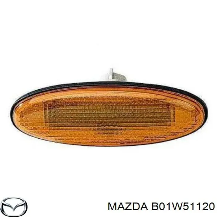 Powtarzacz kierunkowskazu na błotniku Mazda B01W51120 cena, od 11,99 USD