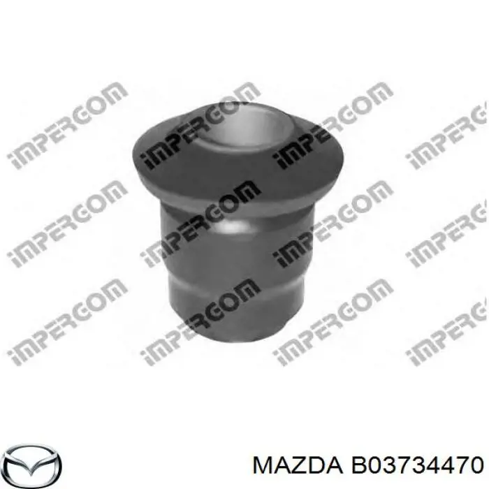 Silentblock przedniego wahacza dolnego Mazda B03734470 cena, od 1,17 USD