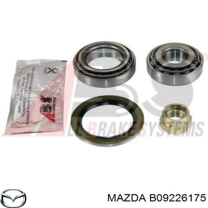 Łożysko wewnętrzne piasty tylnej B09226175 Mazda