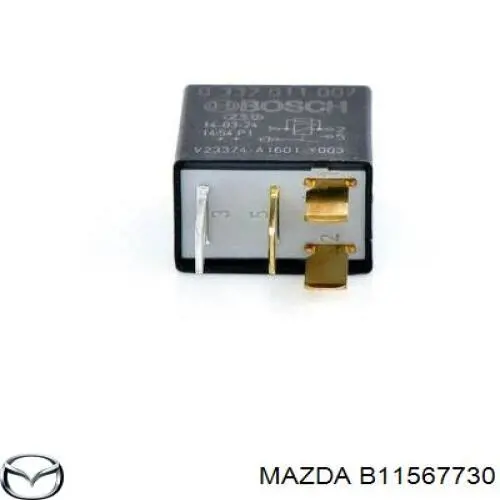 Przekaźnik wentylatora Mazda B11567730 cena, od 5,68 USD