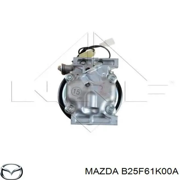 Sprężarka klimatyzacji Mazda B25F61K00A cena, od 90,24 USD