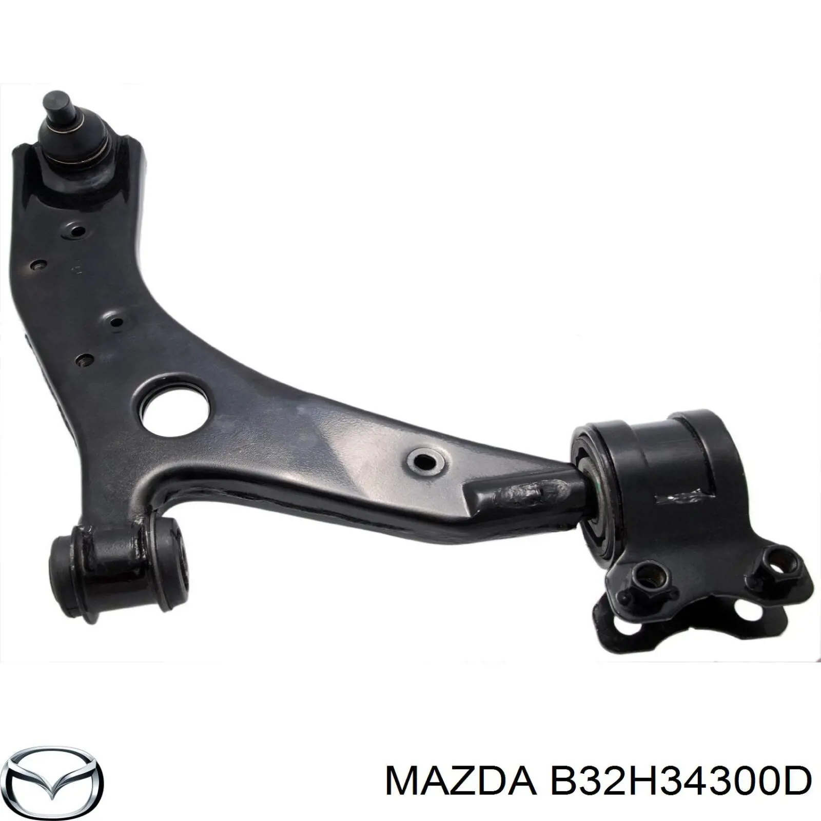 Wahacz zawieszenia przedniego dolny prawy Mazda B32H34300D cena, od 55,36 USD