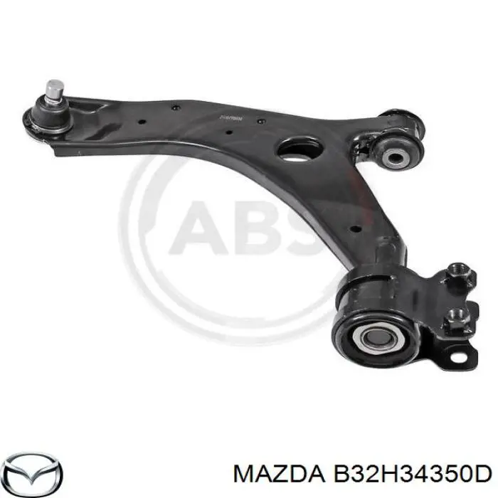 Do koszyka B32H34350D Mazda Wahacz zawieszenia przedniego dolny lewy