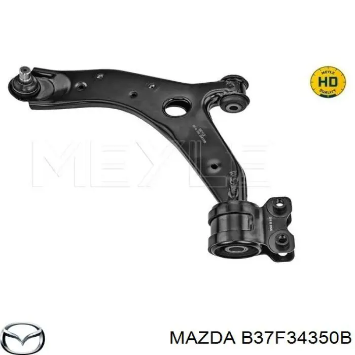 Wahacz zawieszenia przedniego dolny lewy Mazda B37F34350B cena, od 357,14 USD