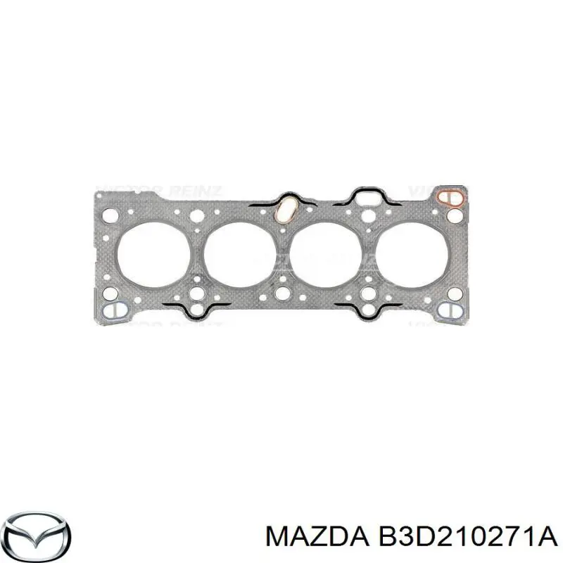 Do koszyka B3D210271A Mazda Uszczelka głowicy cylindrów
