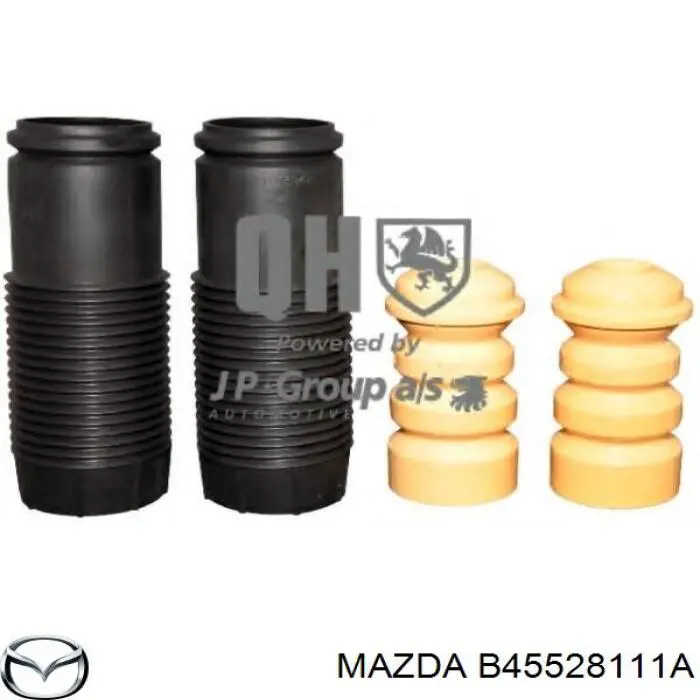 Do koszyka B45528111A Mazda Odbój amortyzatora tylnego + osłona