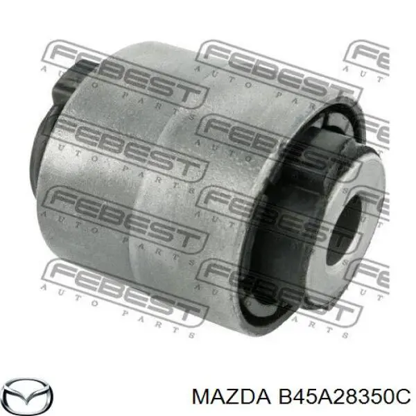 B45A28350C Mazda Wahacz zawieszenia tylnego dolny lewy