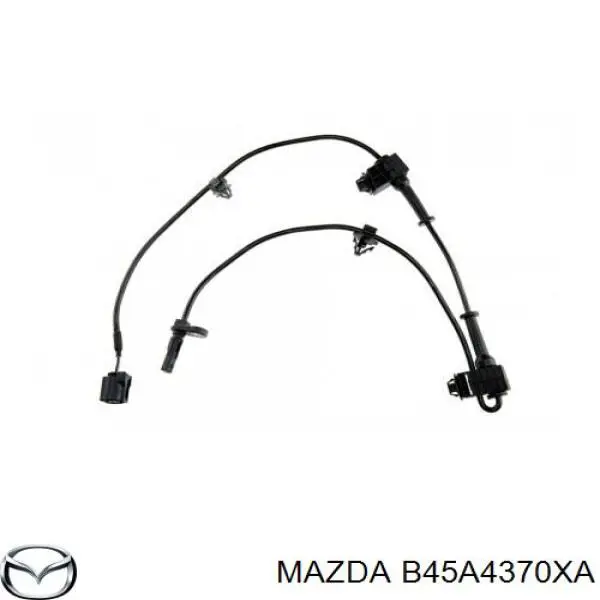 B45A4370XA Mazda Czujnik ABS przedni