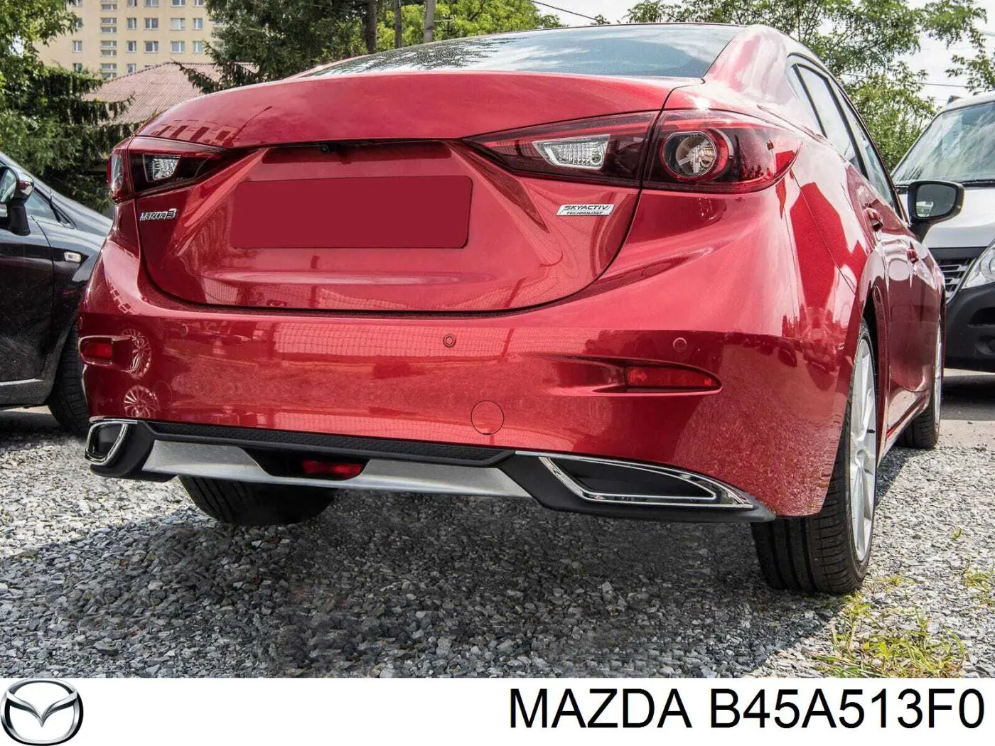 B45A513F0 Mazda Lampa zespolona tylna prawa wewnętrzna