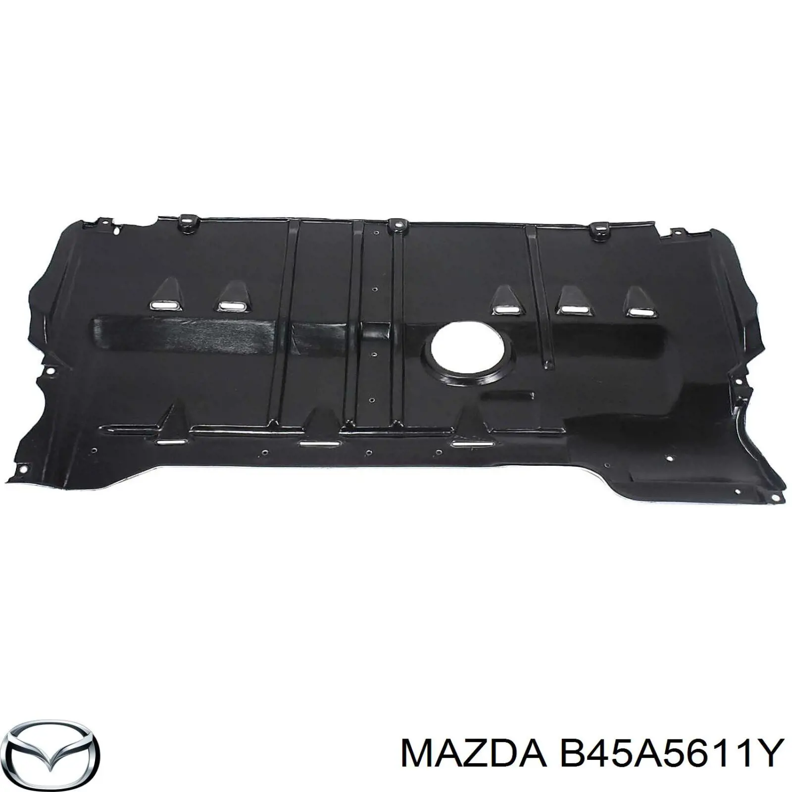 B45A5611Y Mazda Osłona zderzaka przedniego