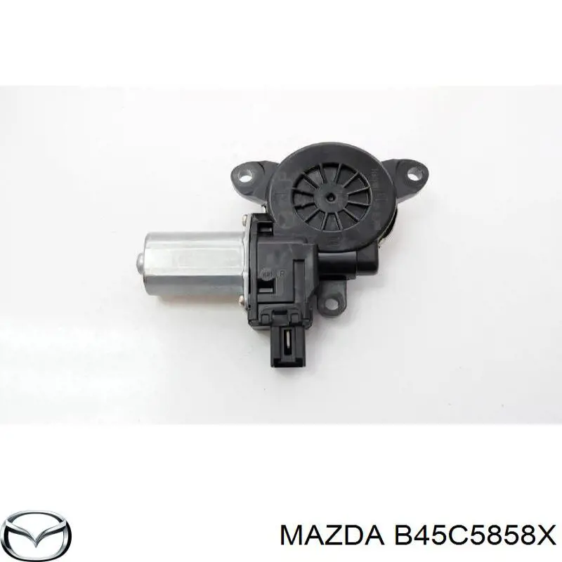 B45C5858X Mazda Silniczek podnośnika szyby drzwi przednich prawych