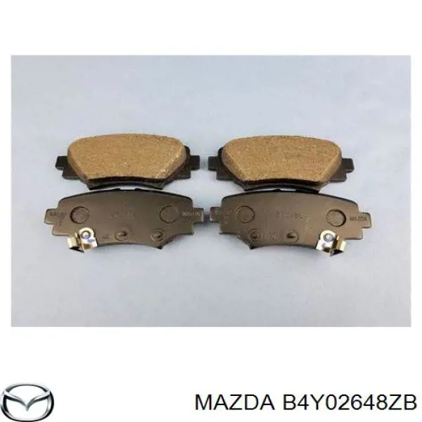 Okładziny (klocki) do hamulców tarczowych tylne Mazda B4Y02648ZB cena, od 24,59 USD