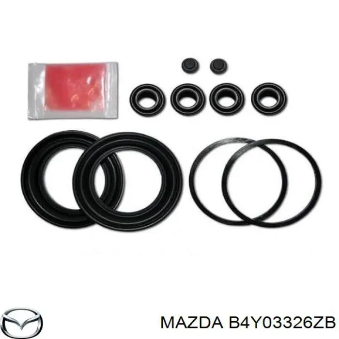 B4Y03326ZB Mazda Zestaw naprawczy zacisku hamulcowego przedniego