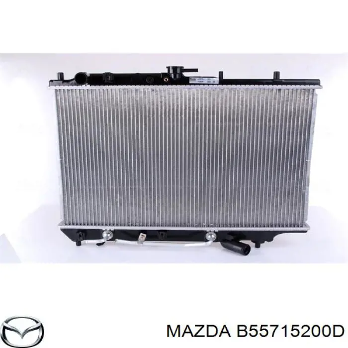 Do koszyka B55715200D Mazda Chłodnica silnika