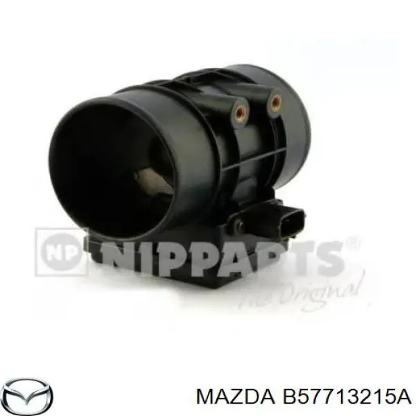 Do koszyka B57713215A Mazda Czujnik przepływu powietrza, przepływomierz powietrza M.A.F.