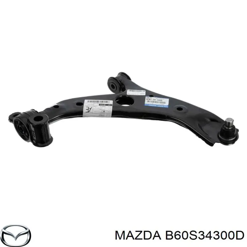 B60S34300D Mazda Wahacz zawieszenia przedniego dolny prawy