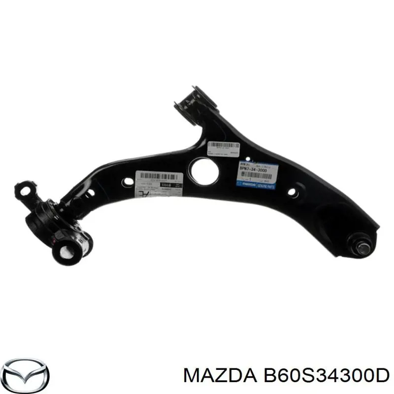 Wahacz zawieszenia przedniego dolny prawy Mazda B60S34300D cena, od 26,65 USD