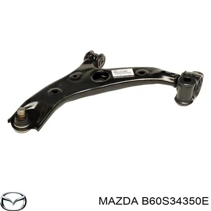 Wahacz zawieszenia przedniego dolny lewy Mazda B60S34350E cena, od 74,54 USD