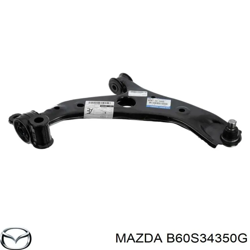 B60S34350G Mazda Wahacz zawieszenia przedniego dolny lewy