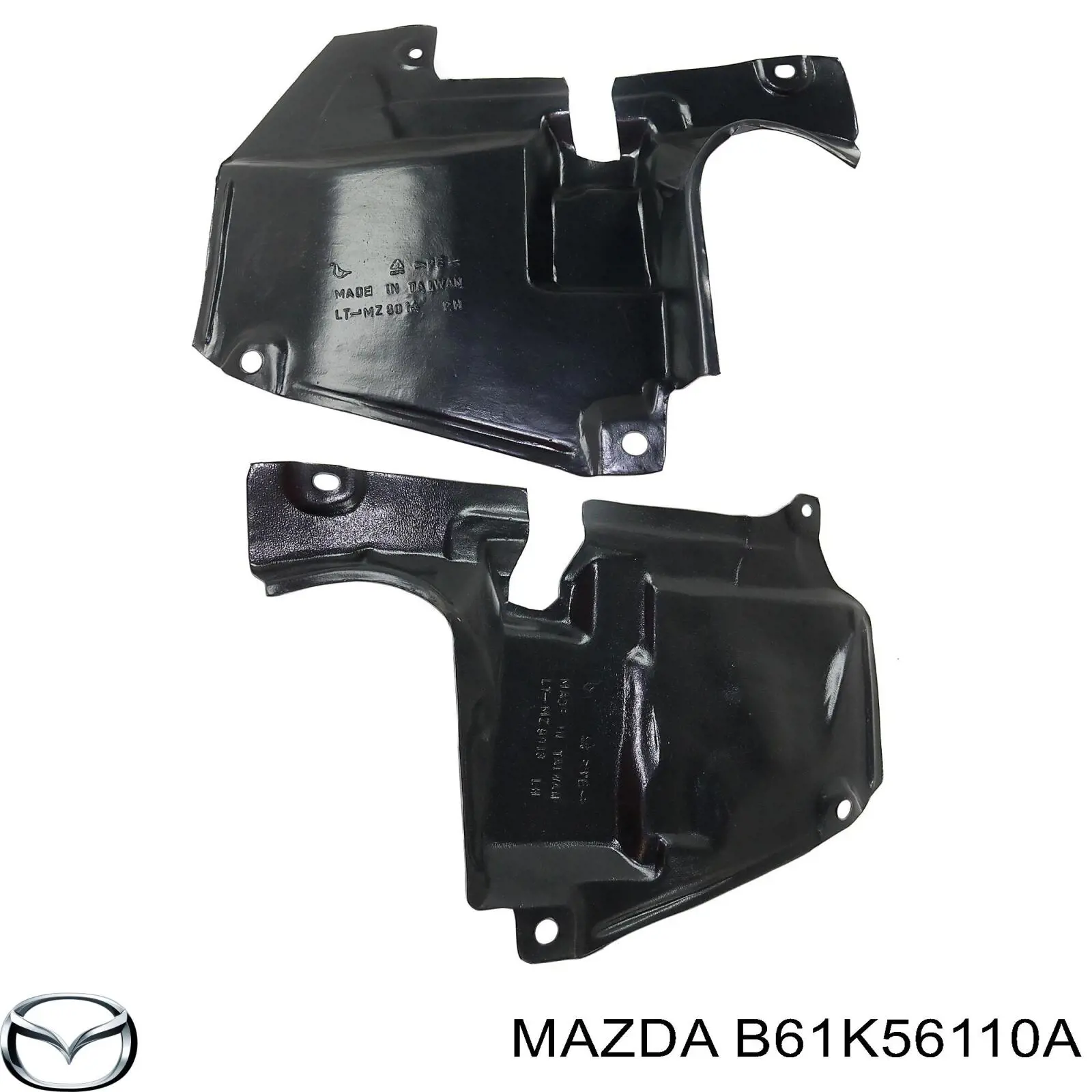 Osłona silnika, miski (przedziału silnika) Mazda B45L56110 cena, od 71,29 USD