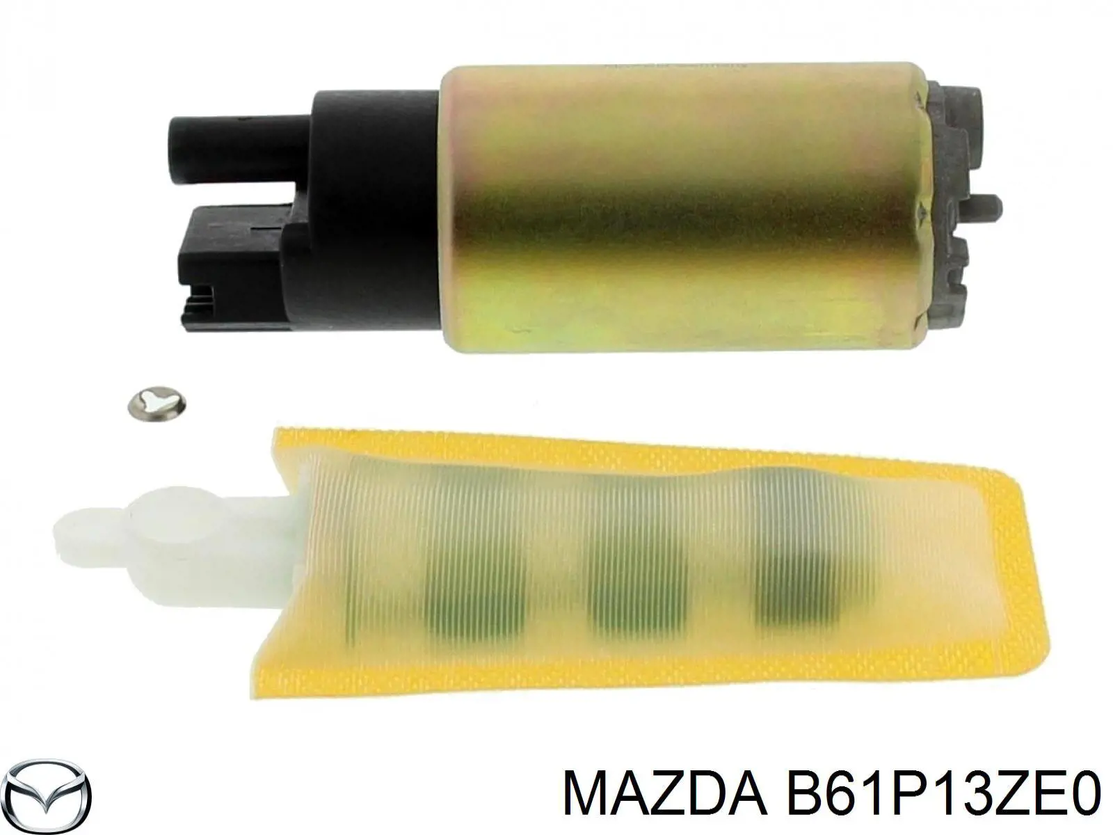 B61P13ZE0 Mazda Moduł pompy paliwowej z czujnikiem poziomu paliwa