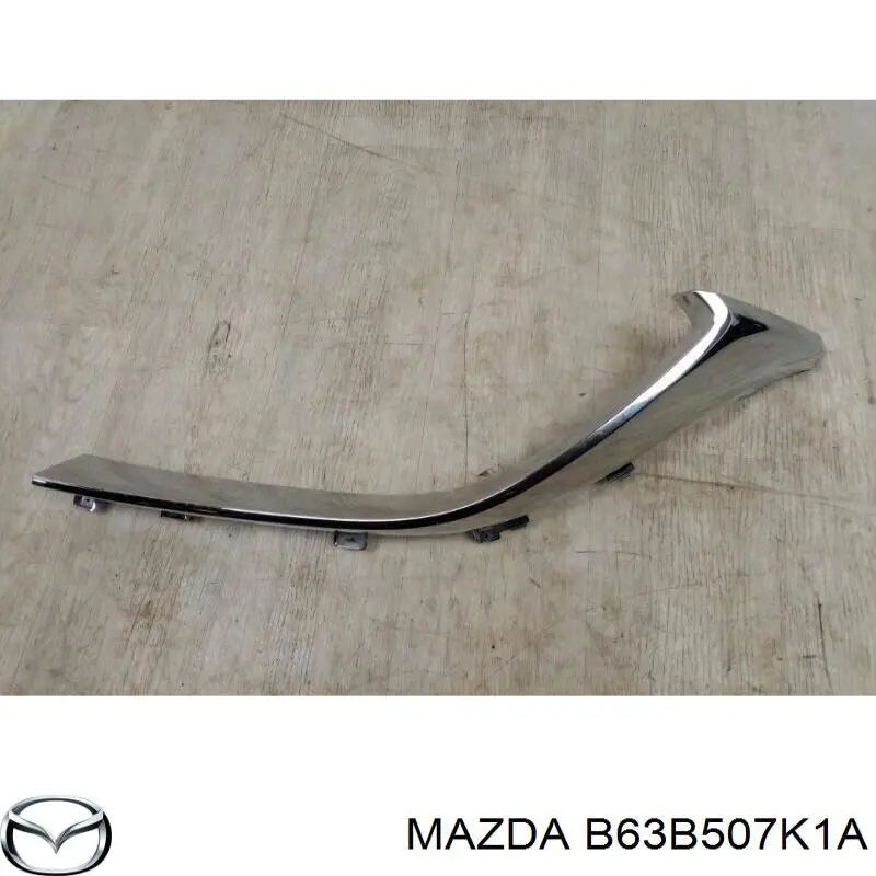 B63B507K1A Mazda Listwa ochronna atrapy chłodnicy lewa