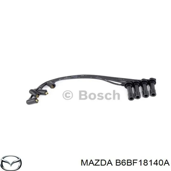 Do koszyka B6BF18140A Mazda Zestaw przewodów wysokiego napięcia